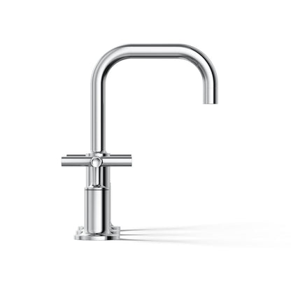 KOHLER Purist Widespread bathroom sink faucet with Cross handles, 1.2 gpm