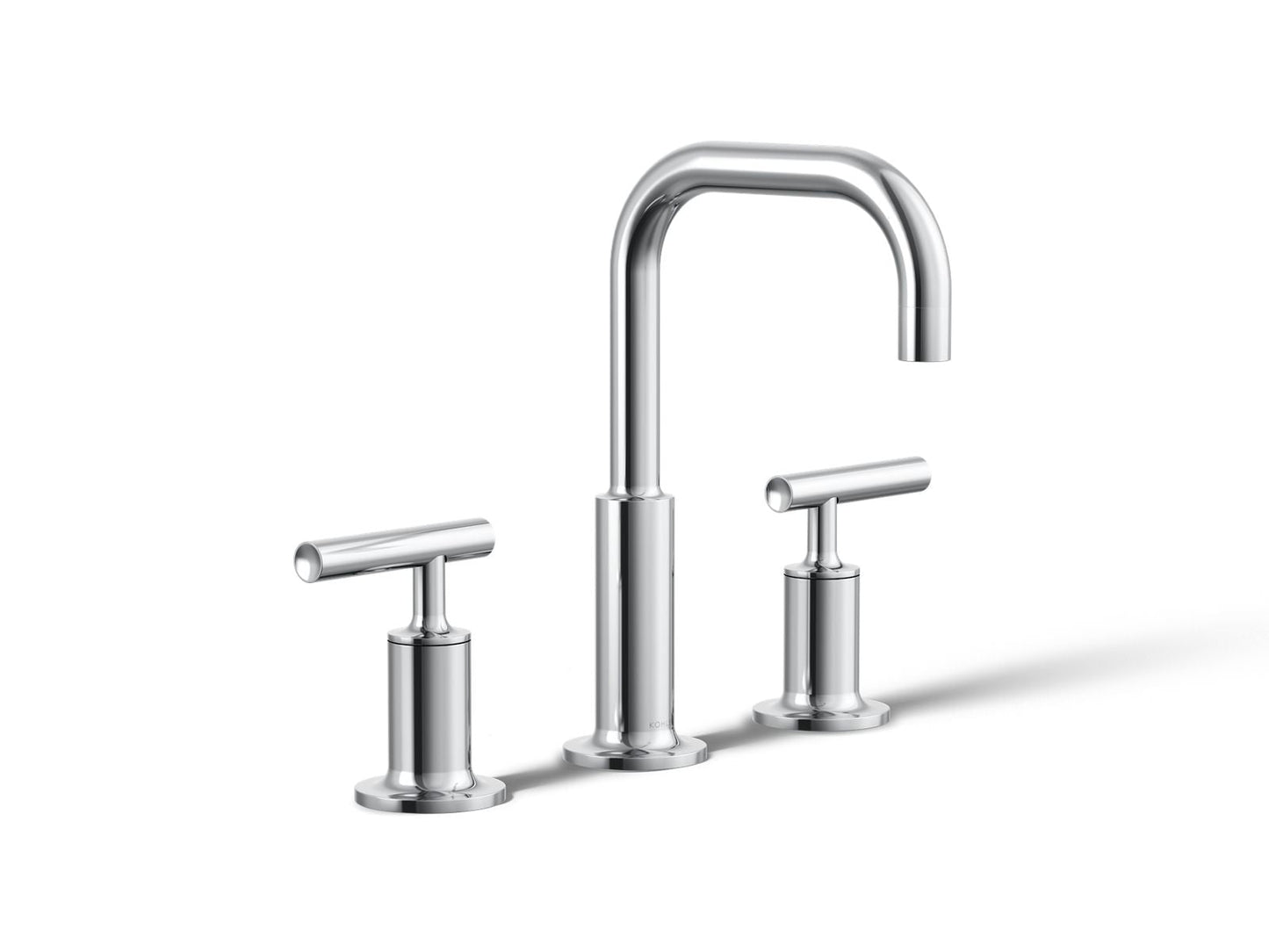 KOHLER Purist Widespread bathroom sink faucet with Lever handles, 1.2 gpm