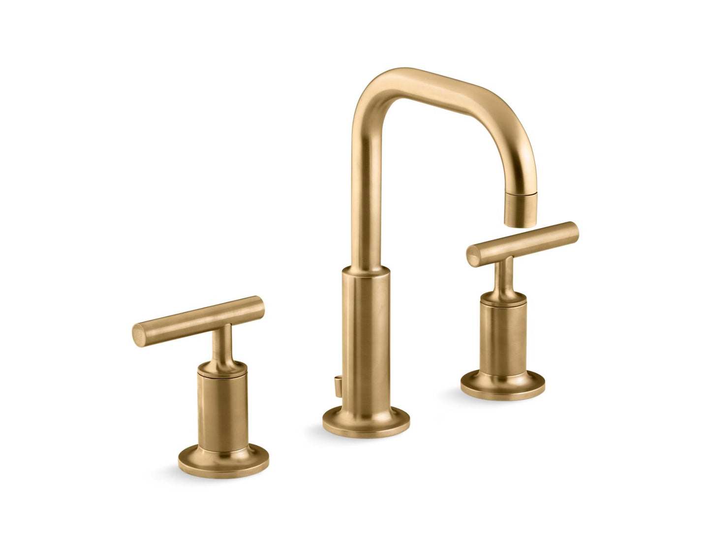 KOHLER Purist Widespread bathroom sink faucet with Lever handles, 1.2 gpm