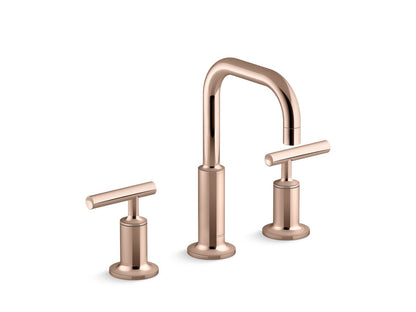 KOHLER Purist Widespread bathroom sink faucet with Lever handles, 1.2 gpm