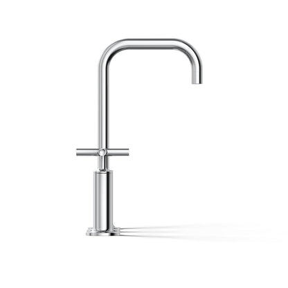 KOHLER Purist Widespread bathroom sink faucet with Cross handles, 1.2 gpm