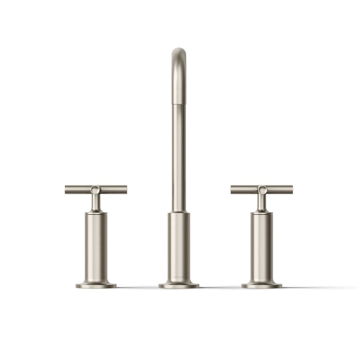 KOHLER Purist Widespread bathroom sink faucet with Cross handles, 1.2 gpm