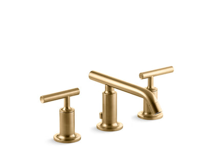 KOHLER Purist Widespread bathroom sink faucet with Lever handles, 1.2 gpm