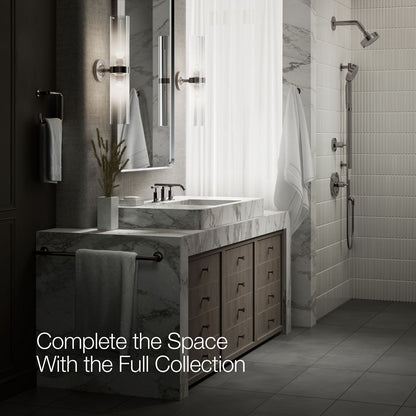 KOHLER Purist Widespread bathroom sink faucet with Lever handles, 1.2 gpm