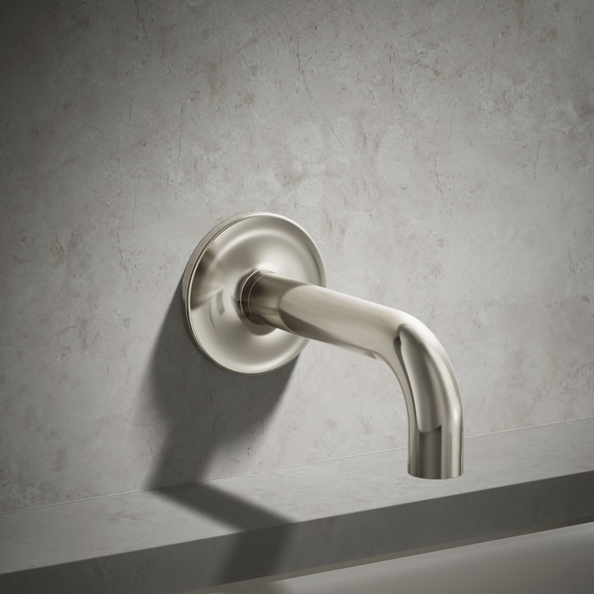 KOHLER Purist Wall-mount bath spout
