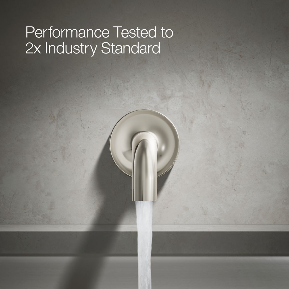 KOHLER Purist Wall-mount bath spout
