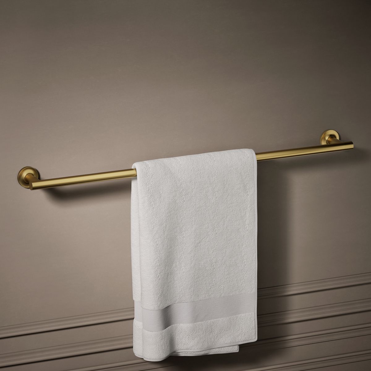 KOHLER Purist 30" towel bar