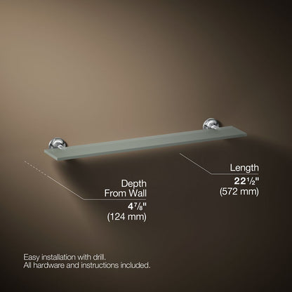 KOHLER Purist Glass shelf