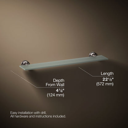 KOHLER Purist Glass shelf