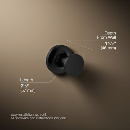 KOHLER Purist Robe hook