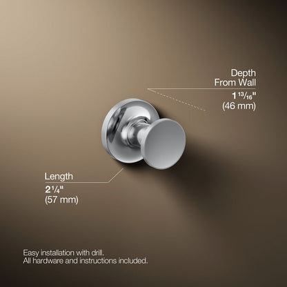 KOHLER Purist Robe hook
