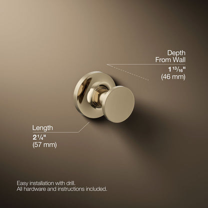 KOHLER Purist Robe hook