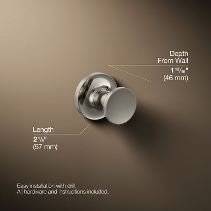 KOHLER Purist Robe hook
