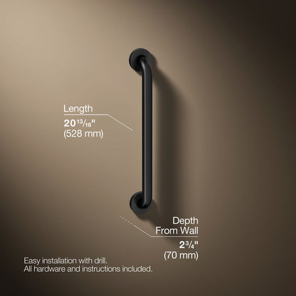 3/4 view of product with dimensions