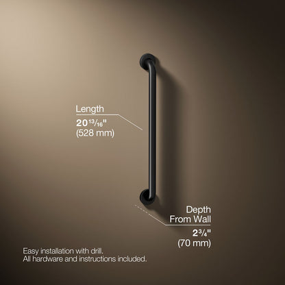 3/4 view of product with dimensions