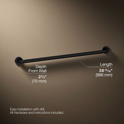 3/4 view of product with dimensions