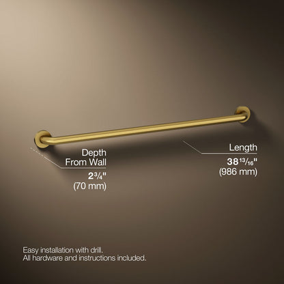 3/4 view of product with dimensions