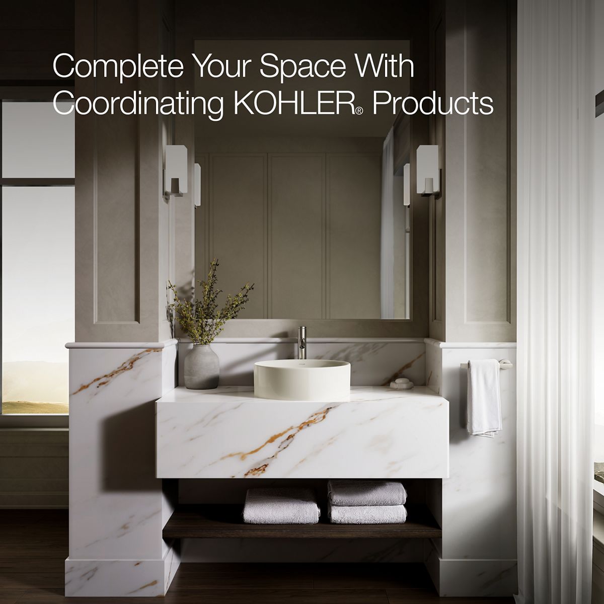 KOHLER K-14800 Vox 16-1/2" round vessel bathroom sink