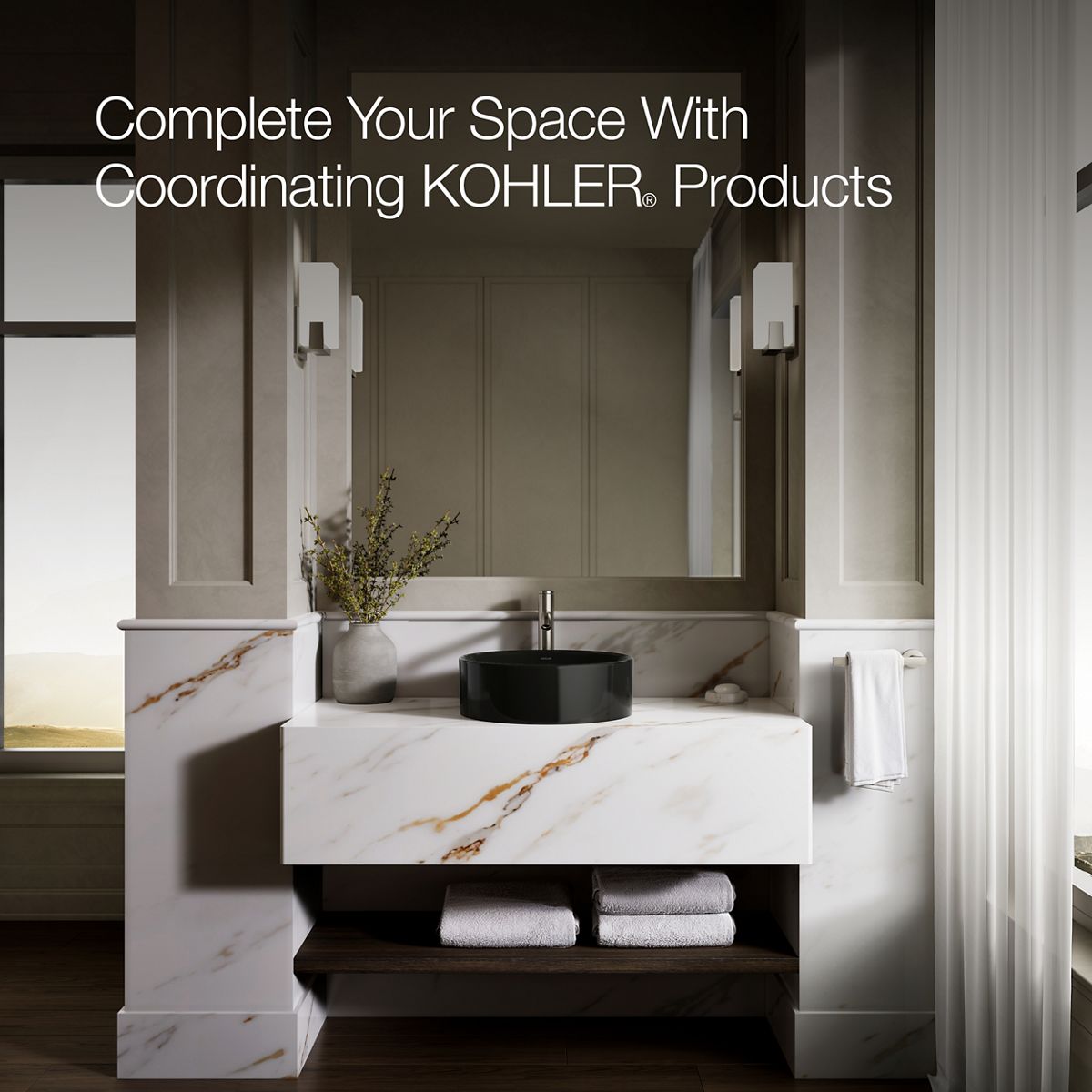 KOHLER K-14800 Vox 16-1/2" round vessel bathroom sink
