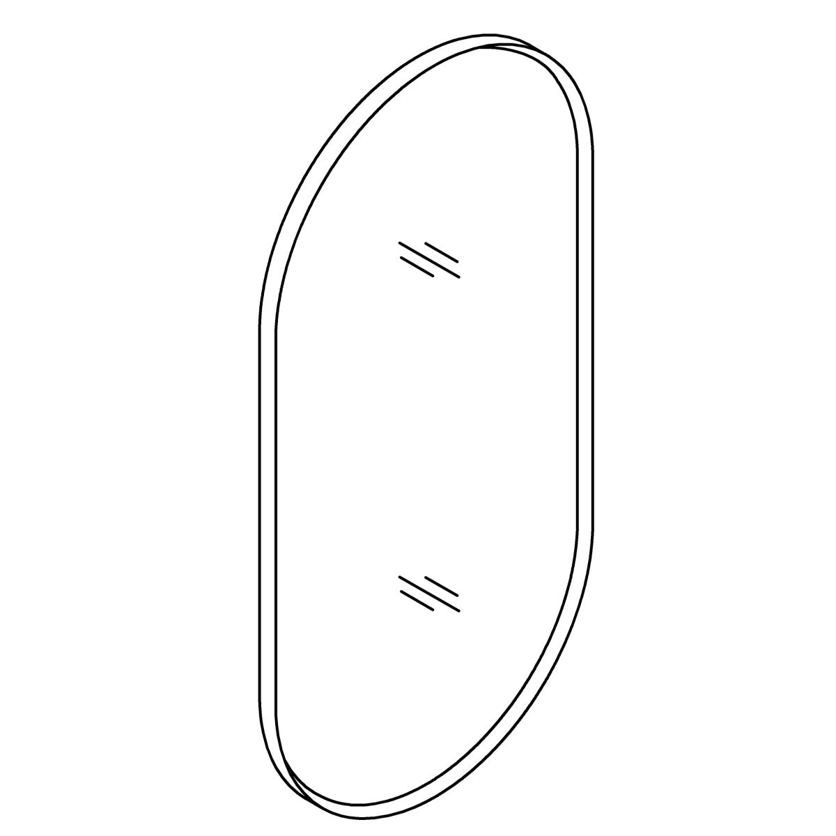 KOHLER K-1522011 Kit, Big Capsule Door, matte black