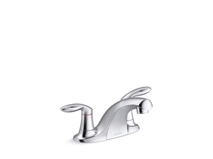 KOHLER K-15240-4ATA Coralais Two-handle centerset lavatory faucet, less drain, 0.35 gpm