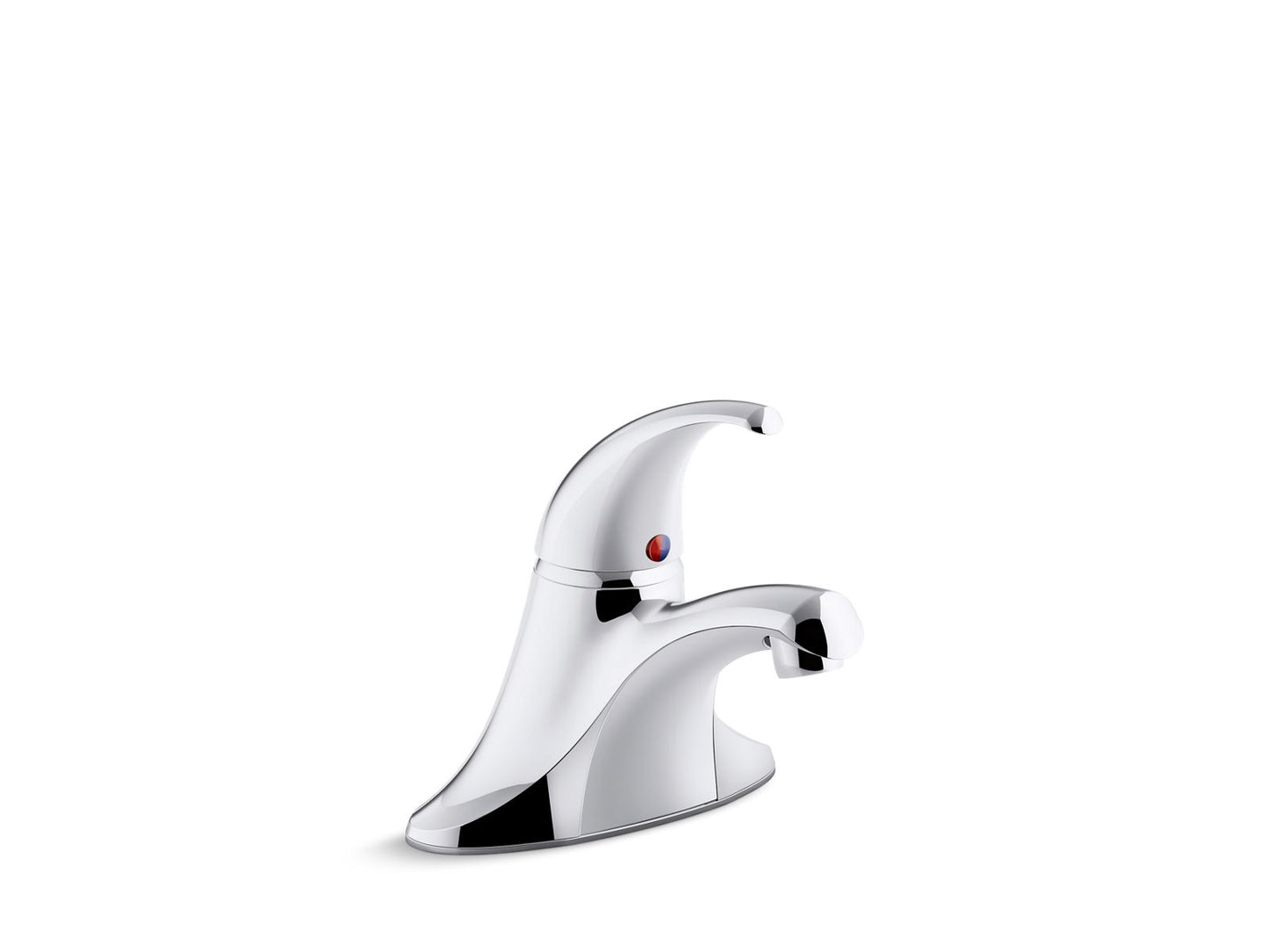 KOHLER K-15583-4ATA Coralais Single-handle centerset lavatory faucet, 0.35 gpm