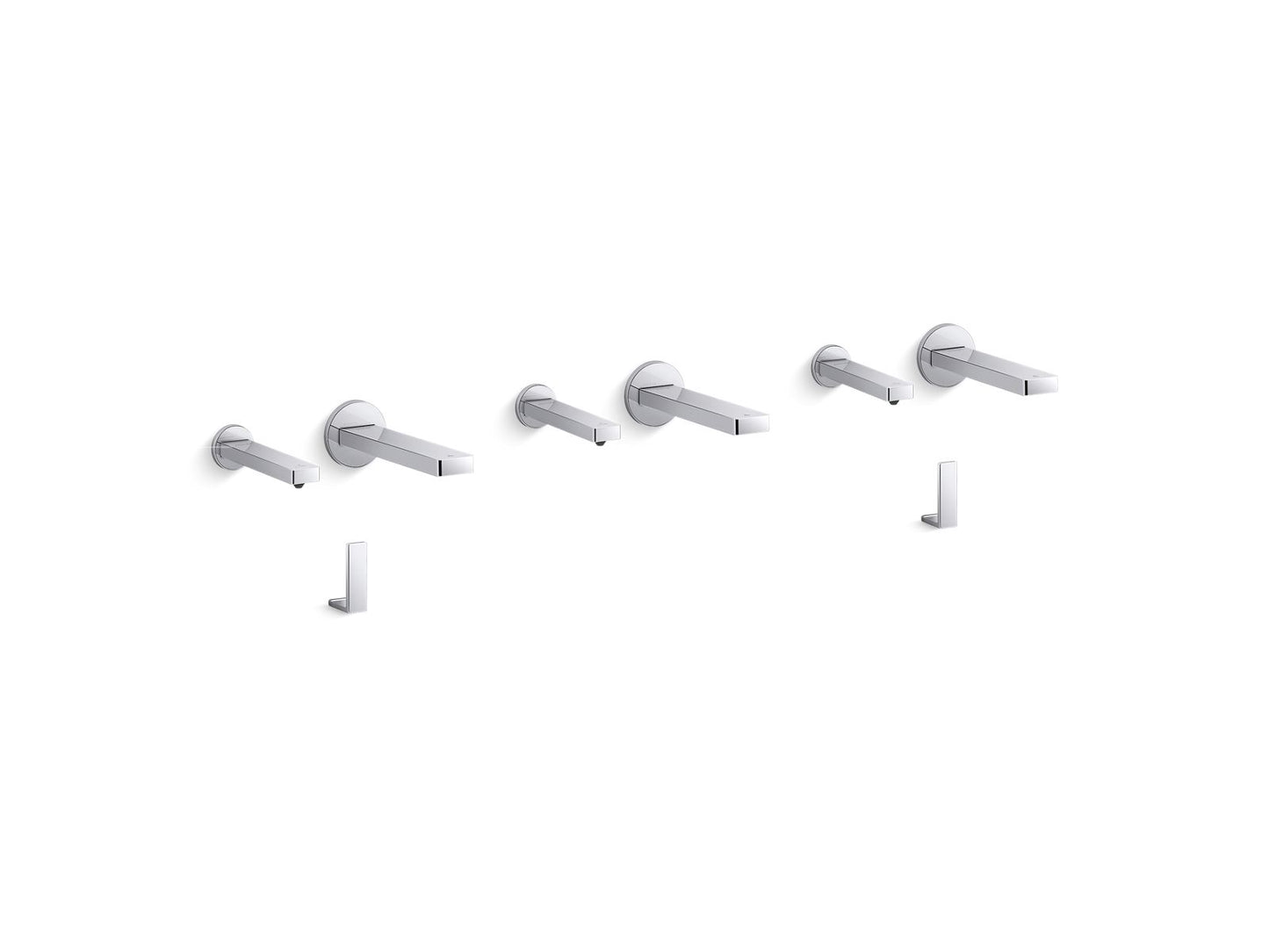 KOHLER K-181028-BC1 Composed Touchless lavatory faucets and soap dispensers for Constellation lavatory system, 0.5 gpm