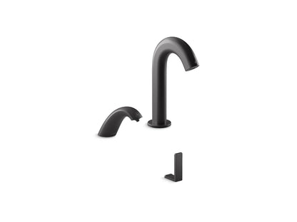KOHLER K-181029-BB1 Oblo Curve Touchless lavatory faucet and soap dispenser for Constellation lavatory system, 0.5 gpm