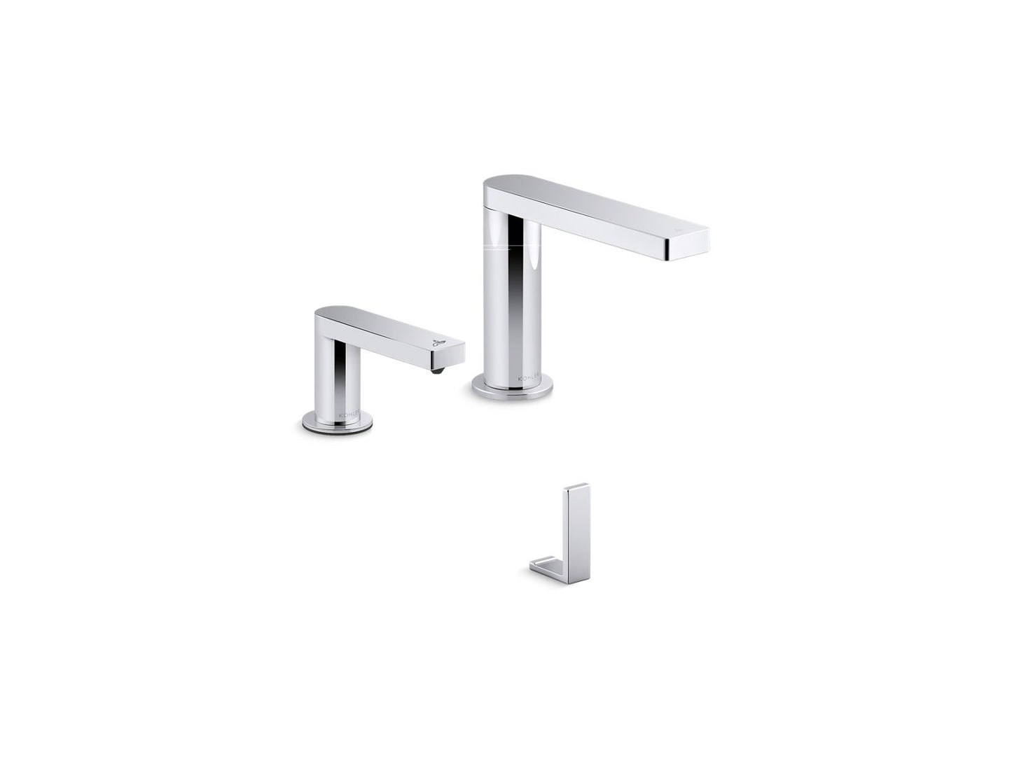 KOHLER K-181029-BC1 Composed Touchless lavatory faucet and soap dispenser for Constellation lavatory system, 0.5 gpm
