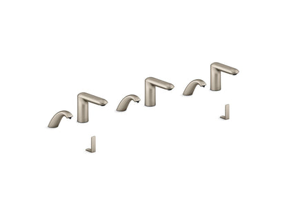 KOHLER K-181033-BK1 Kumin Curve Touchless lavatory faucets and soap dispensers for Constellation lavatory system, 0.5 gpm