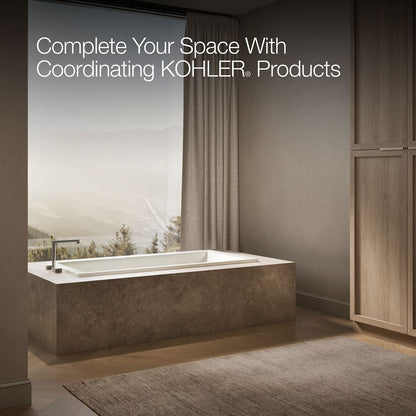 KOHLER K-1821 Underscore 66" x 32" drop-in bath
