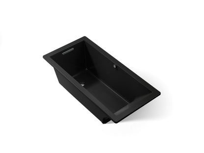 KOHLER K-1821-W1 Underscore 66" x 32" drop-in bath with Bask heated surface