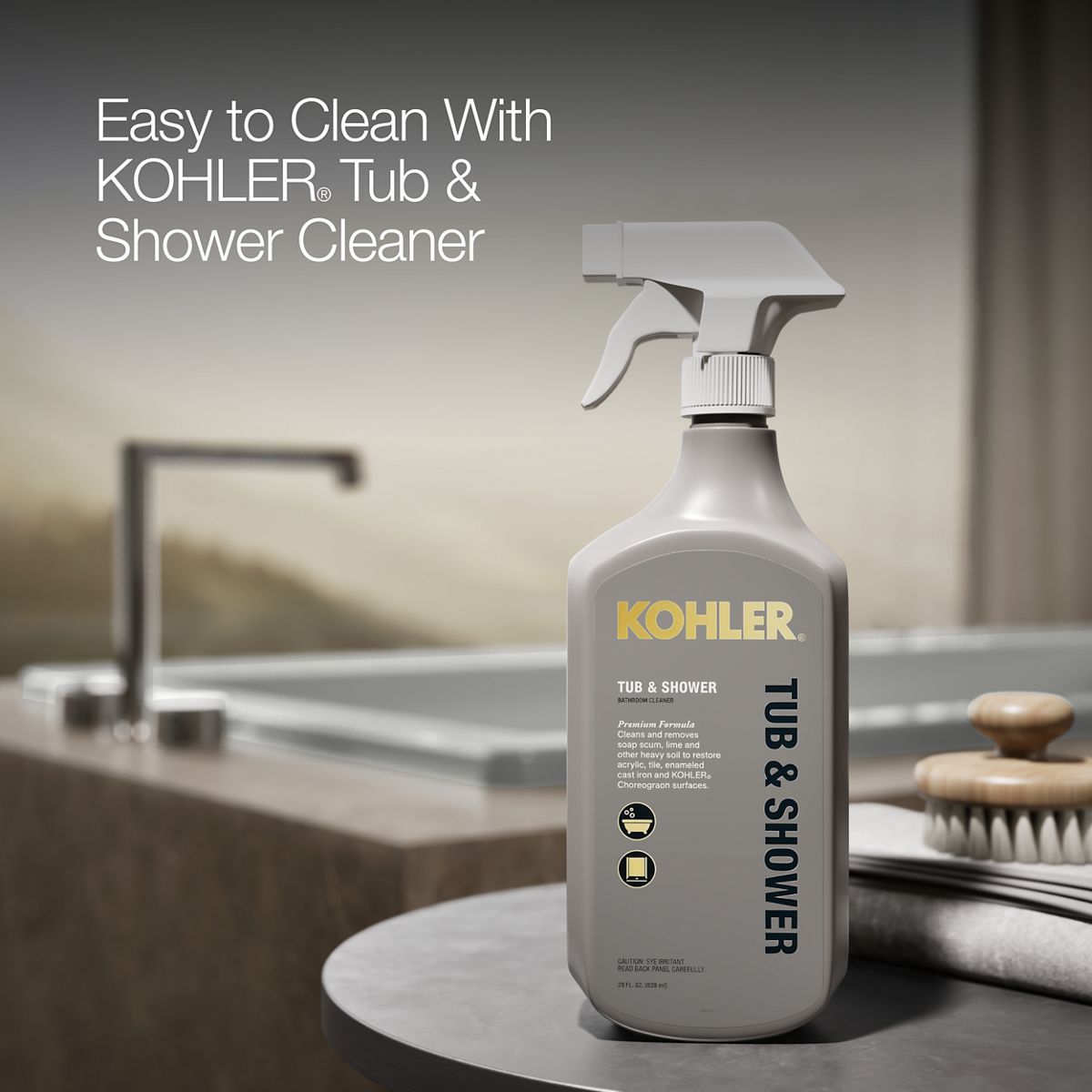 KOHLER K-1834-W1 Underscore 72" x 36" drop-in bath with Bask heated surface