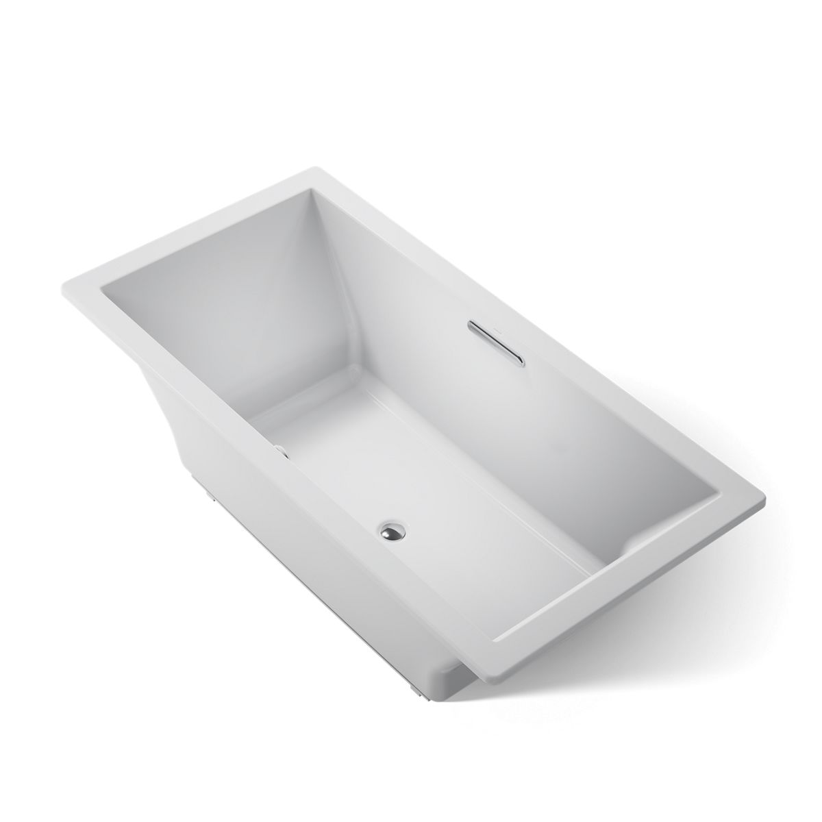 KOHLER K-1834-W1 Underscore 72" x 36" drop-in bath with Bask heated surface