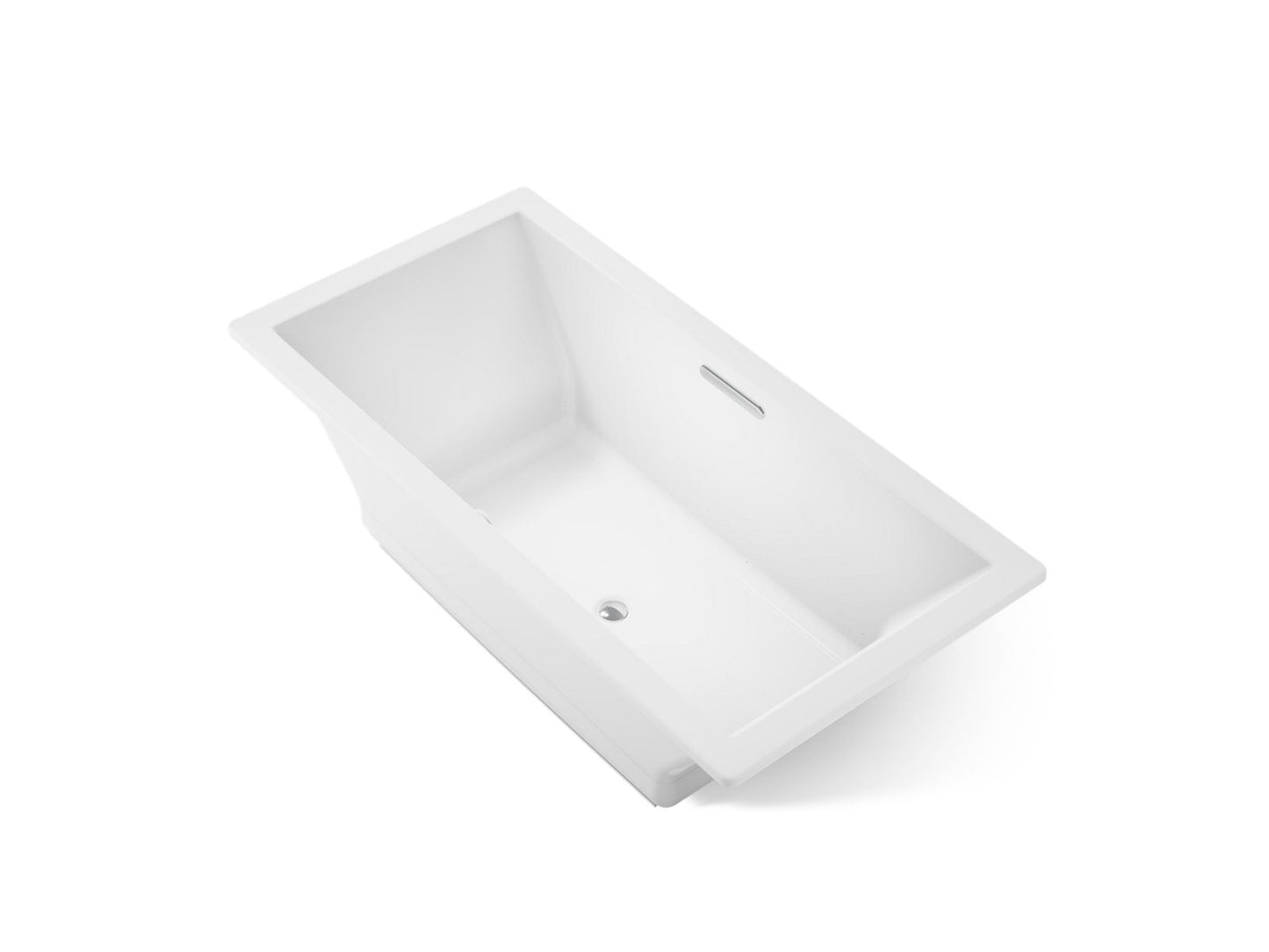 KOHLER K-1835-GH Underscore 72" x 36" drop-in Heated BubbleMassage air bath