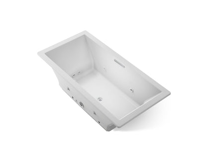 KOHLER K-1835-XHGH Underscore 72" x 36" drop-in Heated BubbleMassage air bath with whirlpool