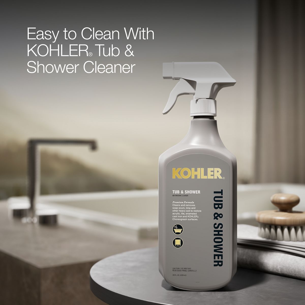 KOHLER K-1848 Underscore 60" x 36" drop-in bath