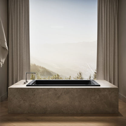 KOHLER K-1848 Underscore 60" x 36" drop-in bath