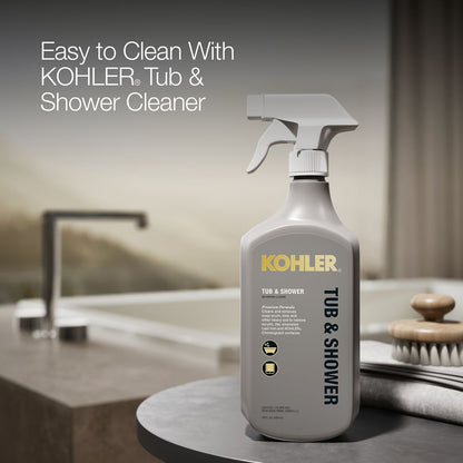 KOHLER K-1848-W1 Underscore 60" x 36" drop-in bath with Bask heated surface