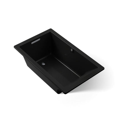KOHLER K-1848-W1 Underscore 60" x 36" drop-in bath with Bask heated surface