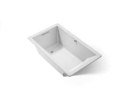 KOHLER K-1848-W1 Underscore 60" x 36" drop-in bath with Bask heated surface