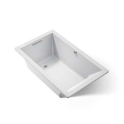 KOHLER K-1848-W1 Underscore 60" x 36" drop-in bath with Bask heated surface