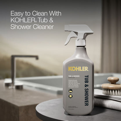 KOHLER K-1848-W1 Underscore 60" x 36" drop-in bath with Bask heated surface