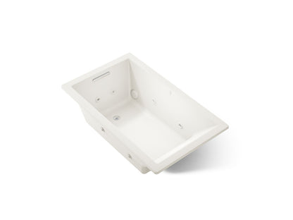 KOHLER K-1849-JH Underscore 60" x 36" drop-in heated whirlpool bath