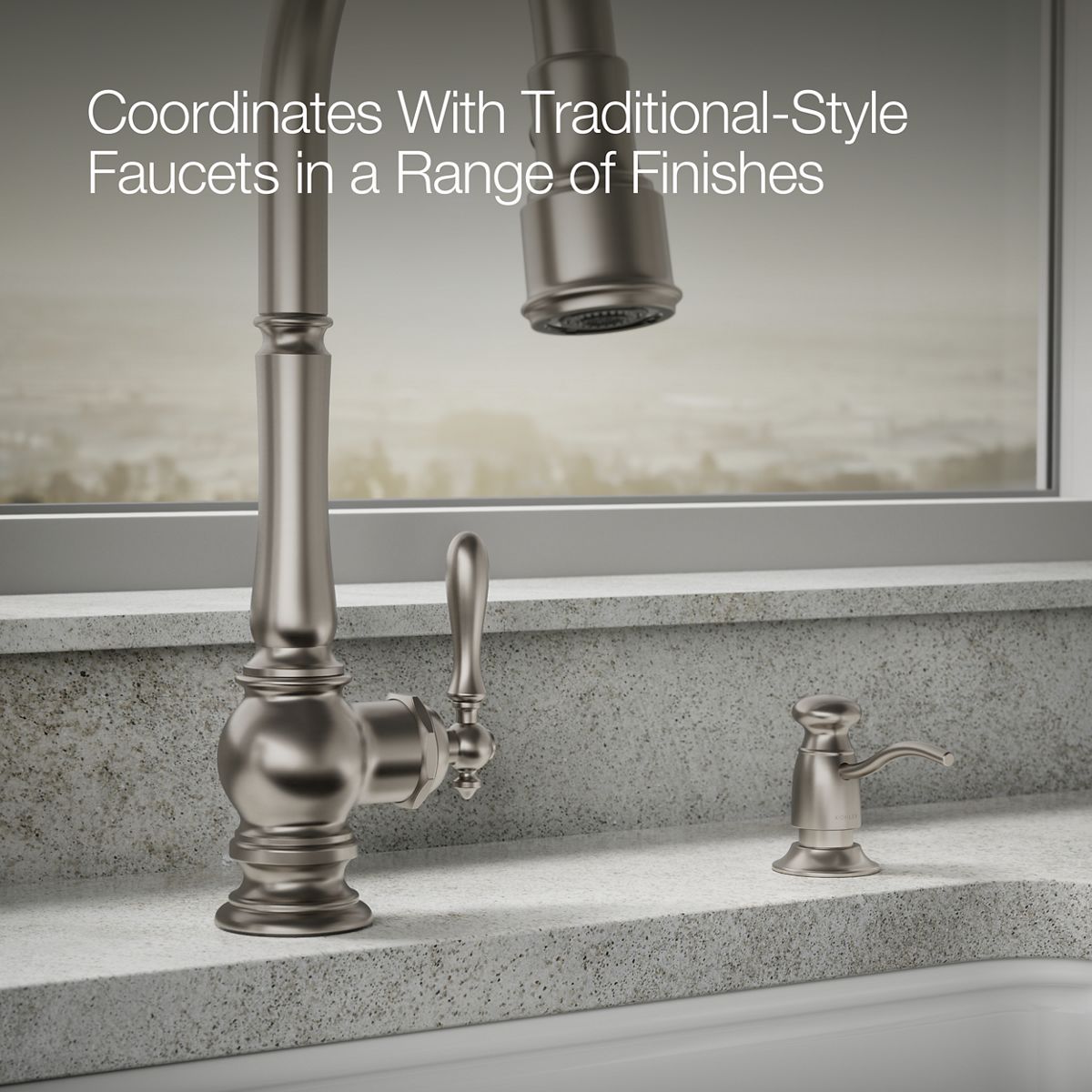 close-up view of product detail