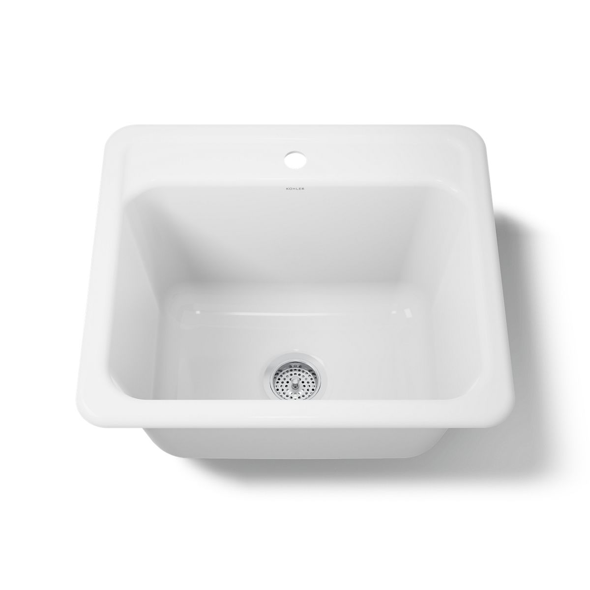 KOHLER K-19017-1 Glen Falls 25" top-/undermount single-bowl utility sink