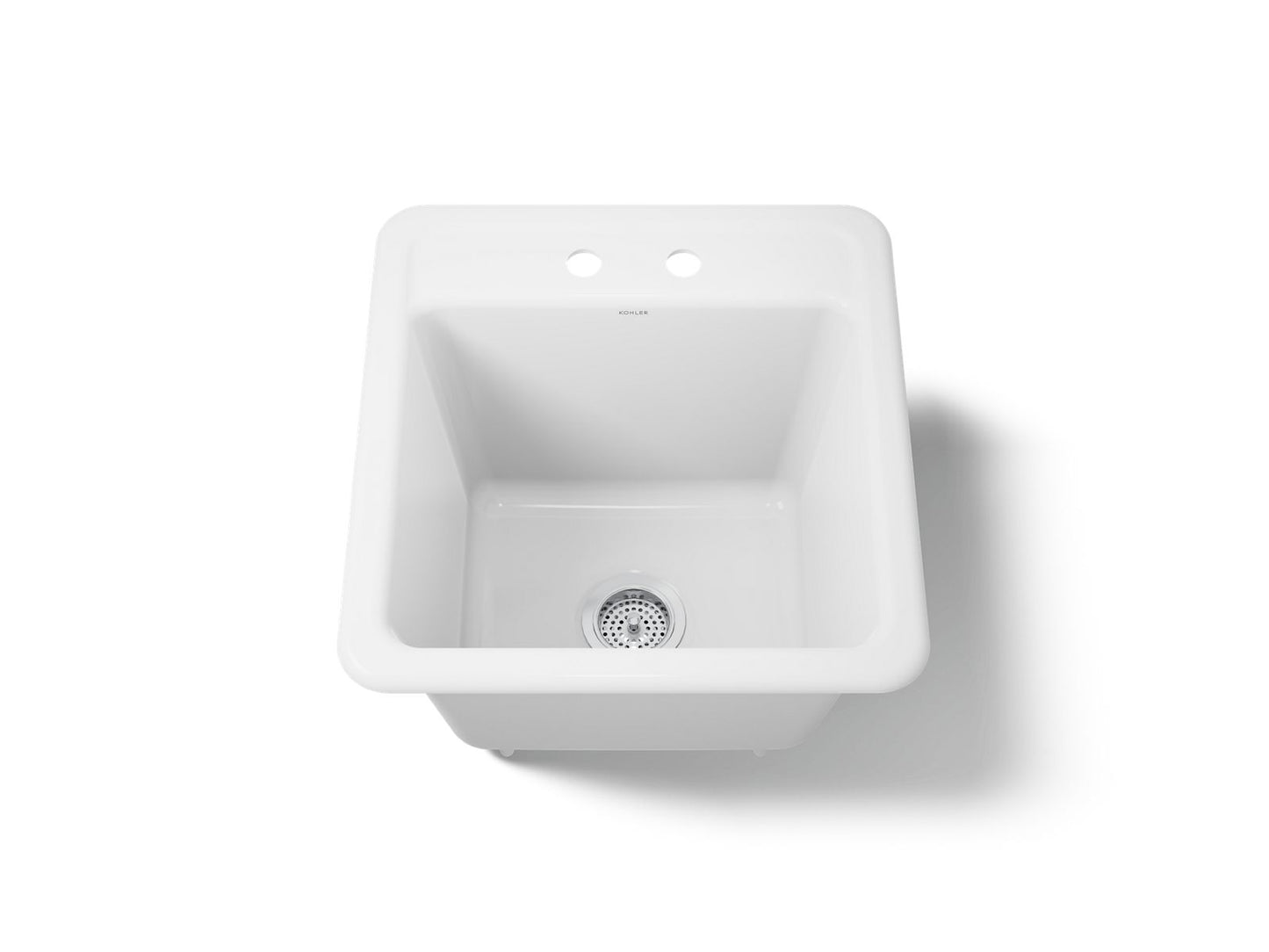 KOHLER K-19022-2 Park Falls 21" top-/undermount single-bowl utility sink