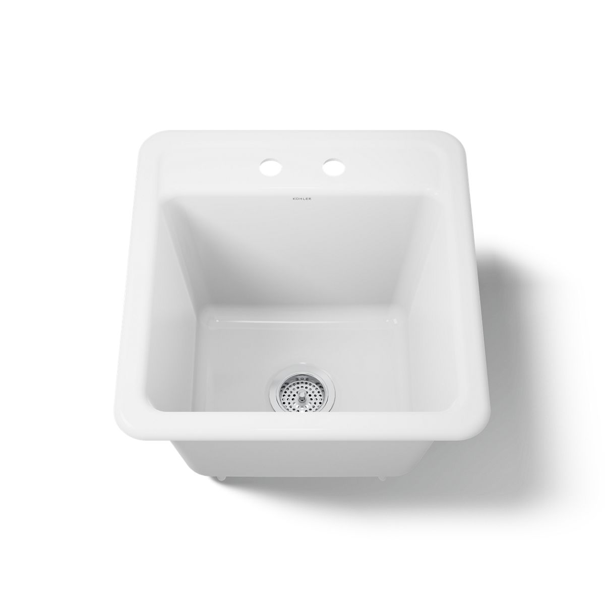 KOHLER K-19022-2 Park Falls 21" top-/undermount single-bowl utility sink