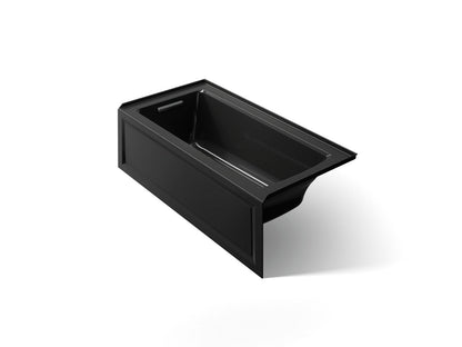 KOHLER K-1946-LAW Archer 60" x 30" alcove bath with Bask heated surface, alcove left drain