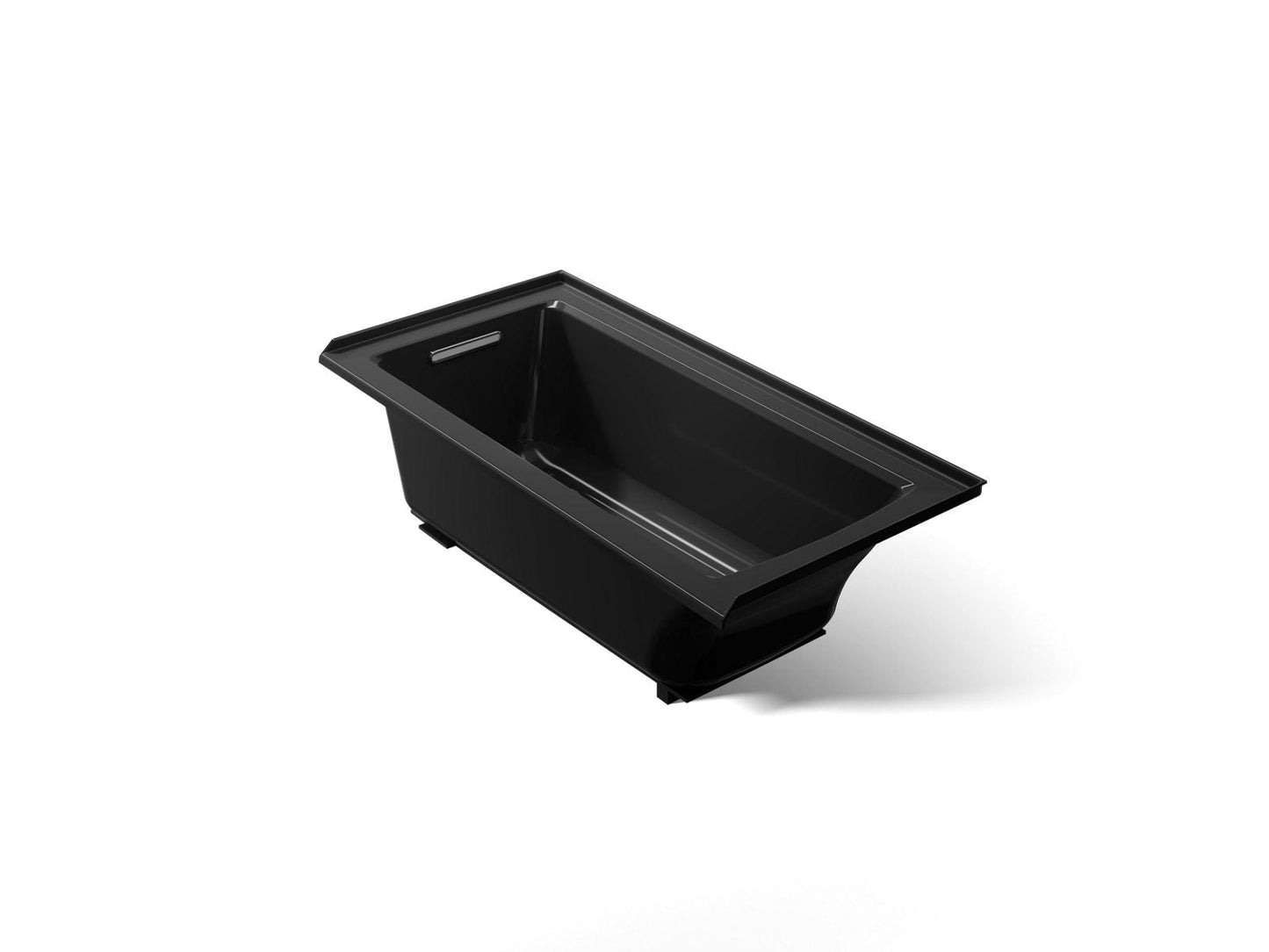 KOHLER K-1946-LW Archer 60" x 30" alcove bath with Bask heated surface, left drain